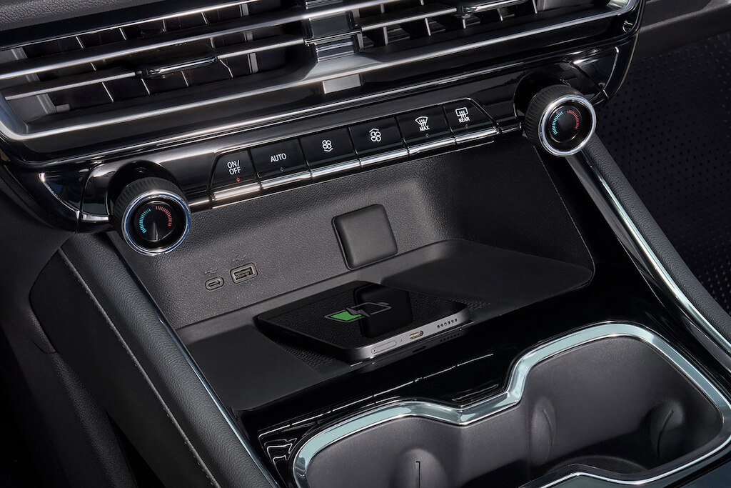 Nuevo diseño de consola central para tu Chevrolet Traverse 2024, camioneta familiar 8 pasajeros, motor Turbo 2.5L