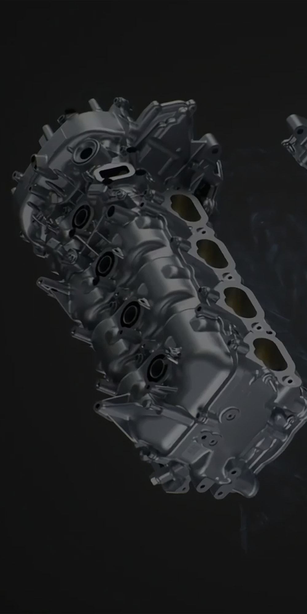Culatas y tren de válvulas del motor LT7 de Chevrolet Corvette ZR1 2026, desarrollados para mejorar flujo de aire y desempeño.