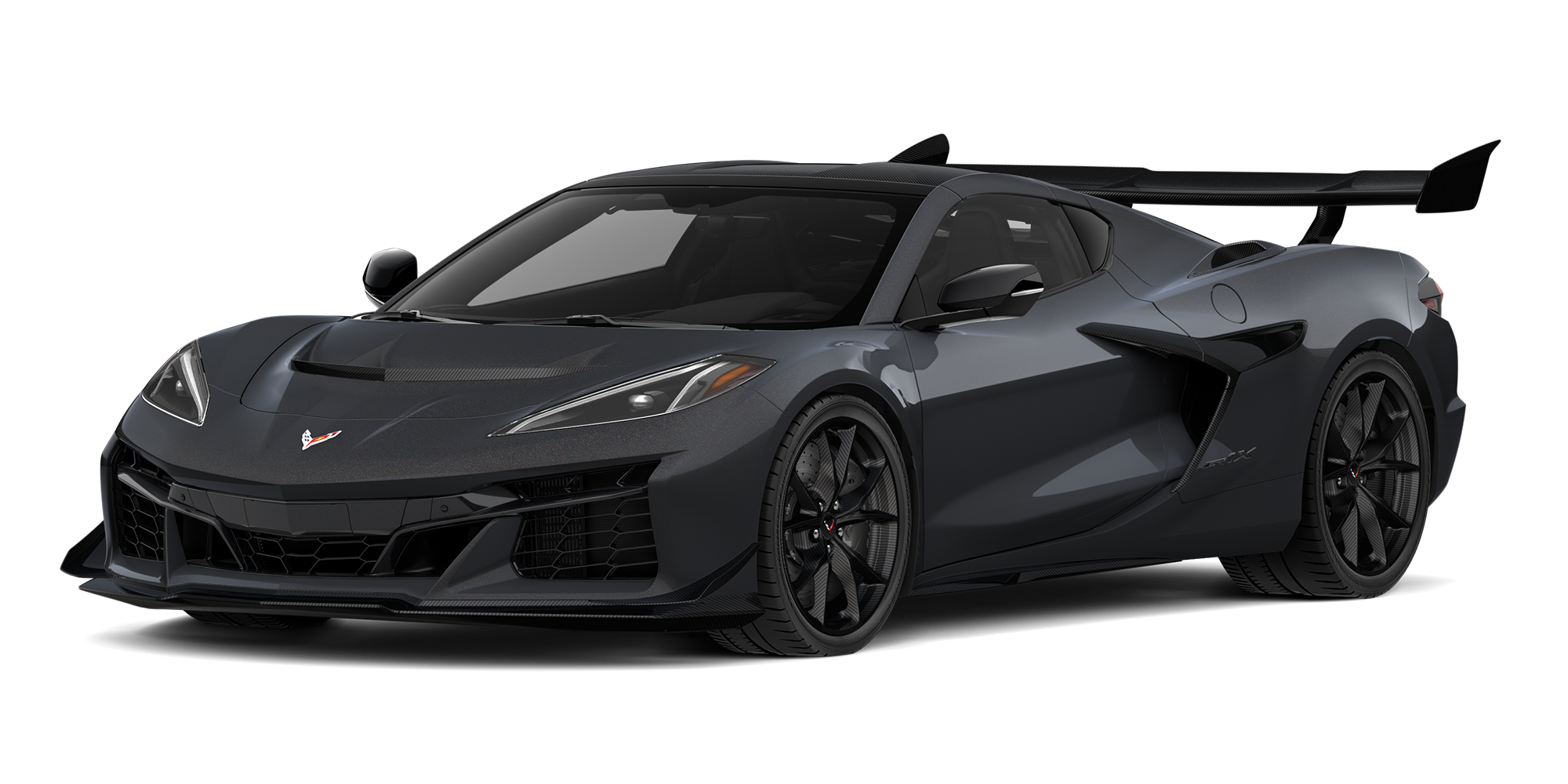 Corvette ZR1X en color Pitch Metallic