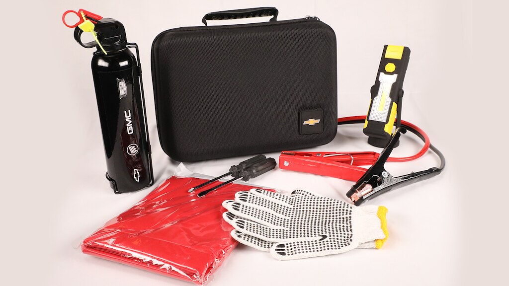 Kit de emergencia básico hecho para Chevrolet S10 Max 2024, camioneta pickup 4 cilindros