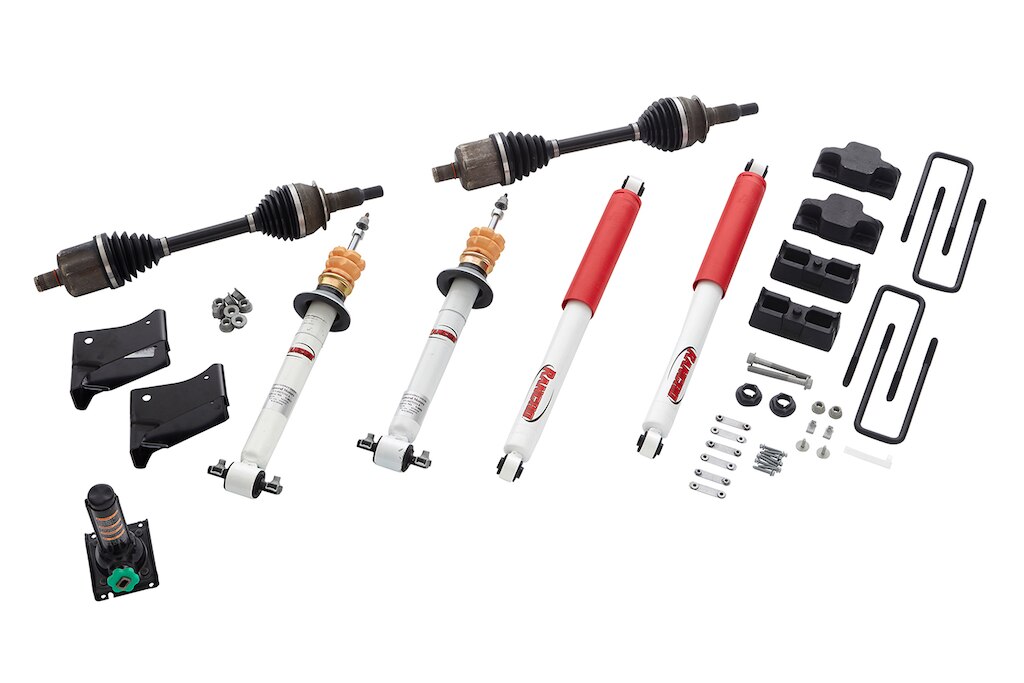 Sistema de suspensión 4WD para Chevrolet Cheyenne ZR2 BISON 2025